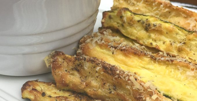 Auntie’s Crispy Zucchini Fries with Homemade Marinara